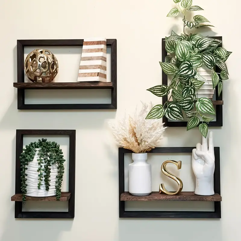 Set de 2 Étagères Flottantes Murales – Style Moderne – Image 2