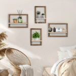 Set de 2 Étagères Flottantes Murales – Style Moderne – Image 9