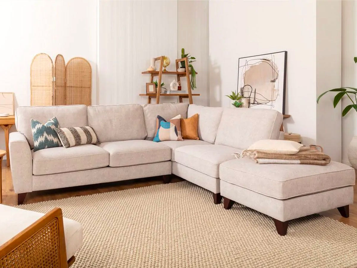 Canapé d'Angle en Tissu Résilient ALLURE | Oumadeco – Image 4