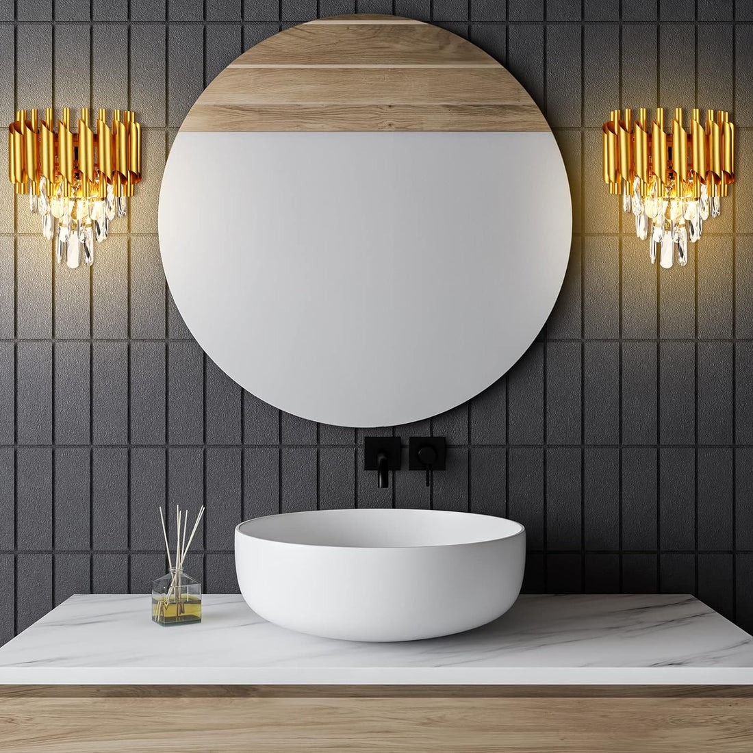 Applique murale AGDAL Gold – Élégance et Raffinement – Image 2