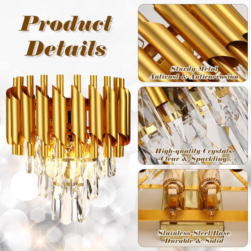 Applique murale AGDAL Gold – Élégance et Raffinement – Image 5