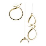 Lampe Suspendue LED Toolight Gold – Design et Qualité Premium – Image 4