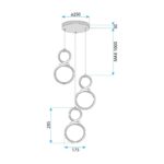 Lampe Suspendue LED Toolight Gold – Design et Qualité Premium – Image 9
